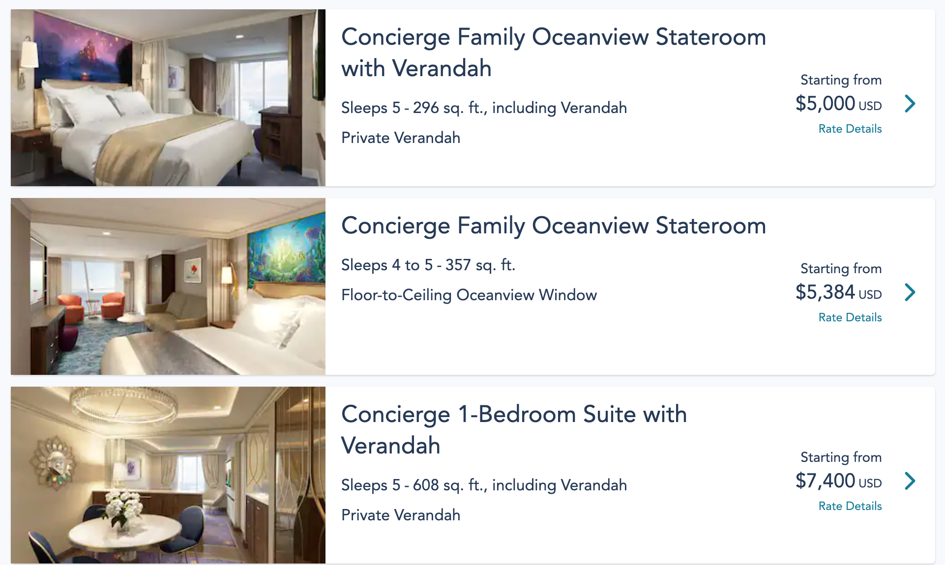 oceanview vs verandah disney cruise