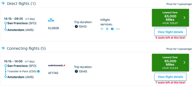 Quick Points: Here's an easy trick to access the Air France-KLM award ...