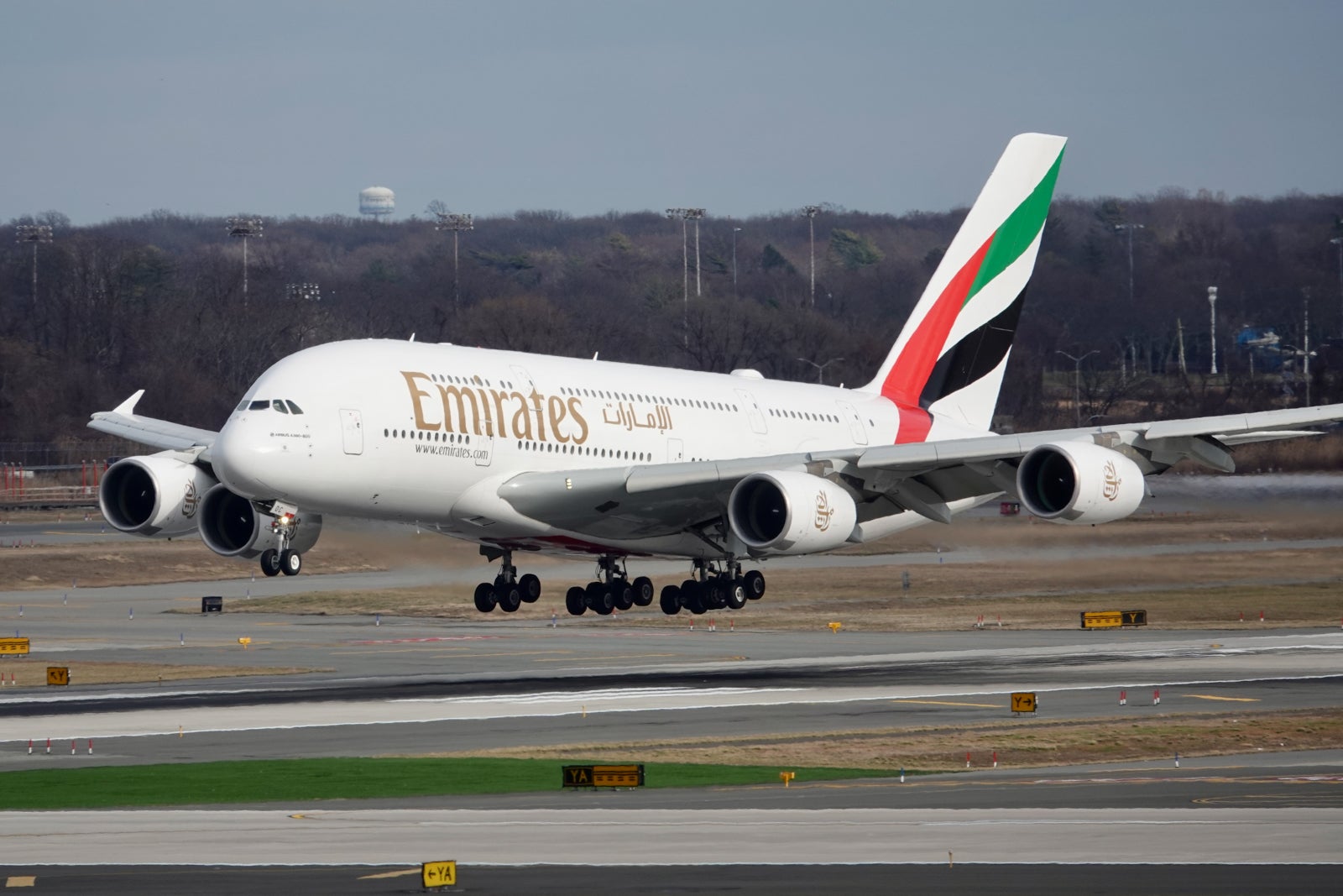 Emirates Airbus A380 JFK