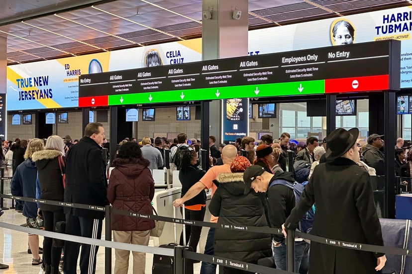 Newark’s stunning new Terminal A is now open, but with serious 1stday