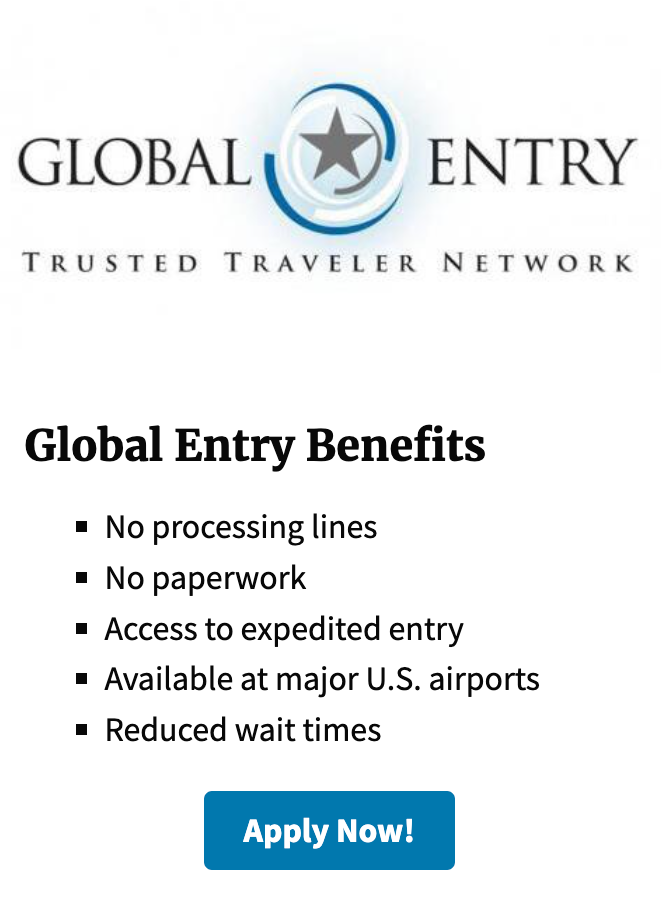 Where is Global Entry accepted? The Points Guy