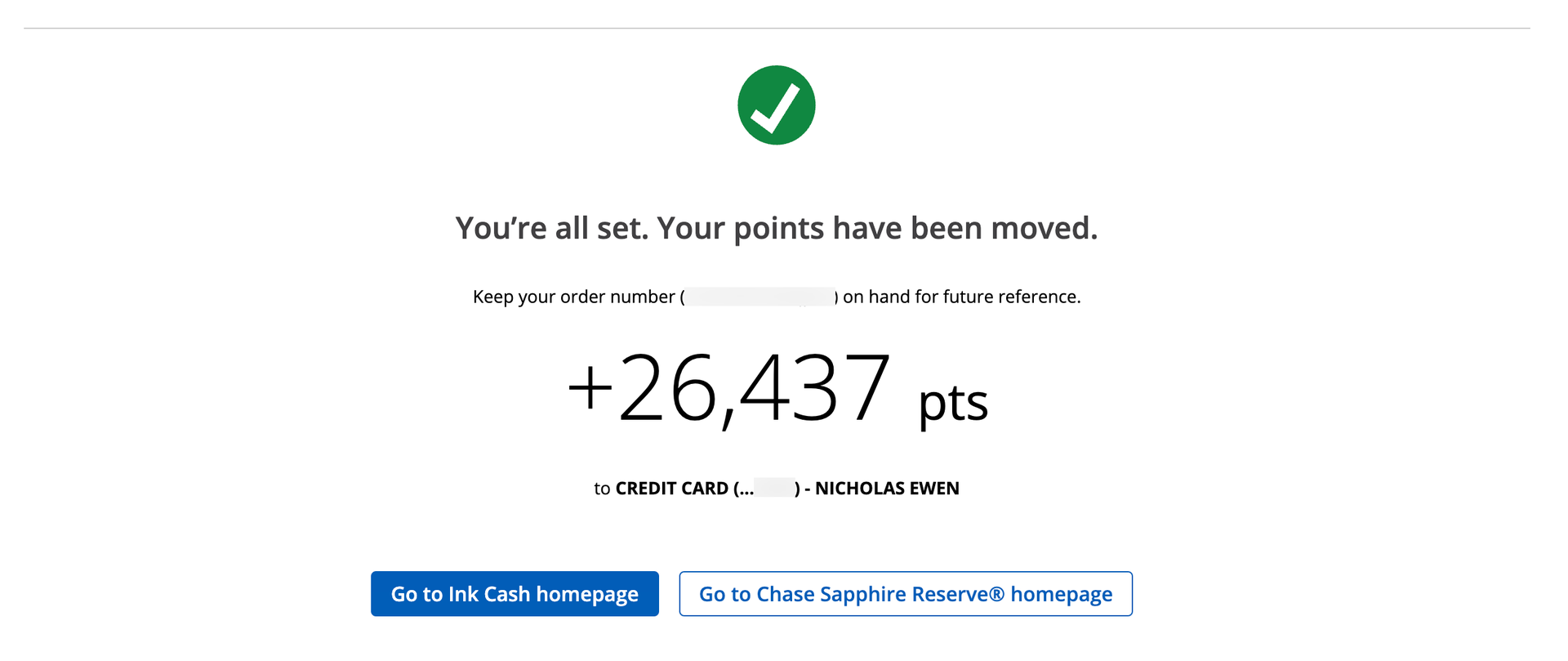 How to transfer Chase Ultimate Rewards points between accounts The
