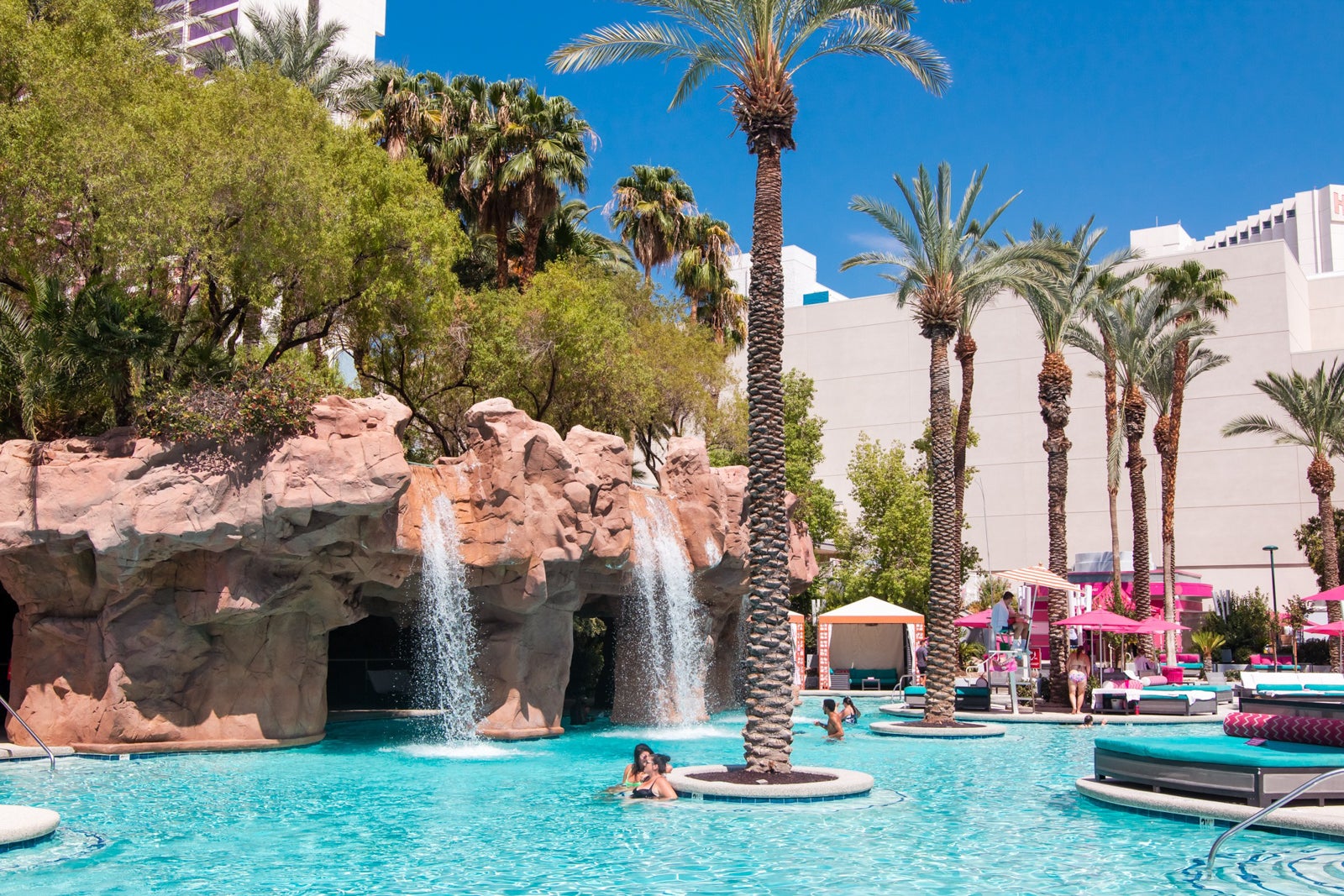 7 Las Vegas Hotel Pools That Will Whisk You To Another Country