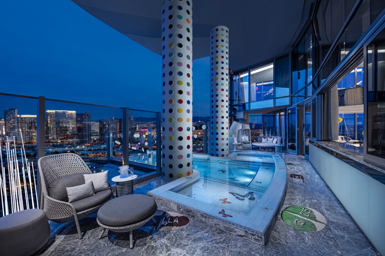 Best Hotels Vegas Suites_Palms Resort Casino Sky Villa_Palms