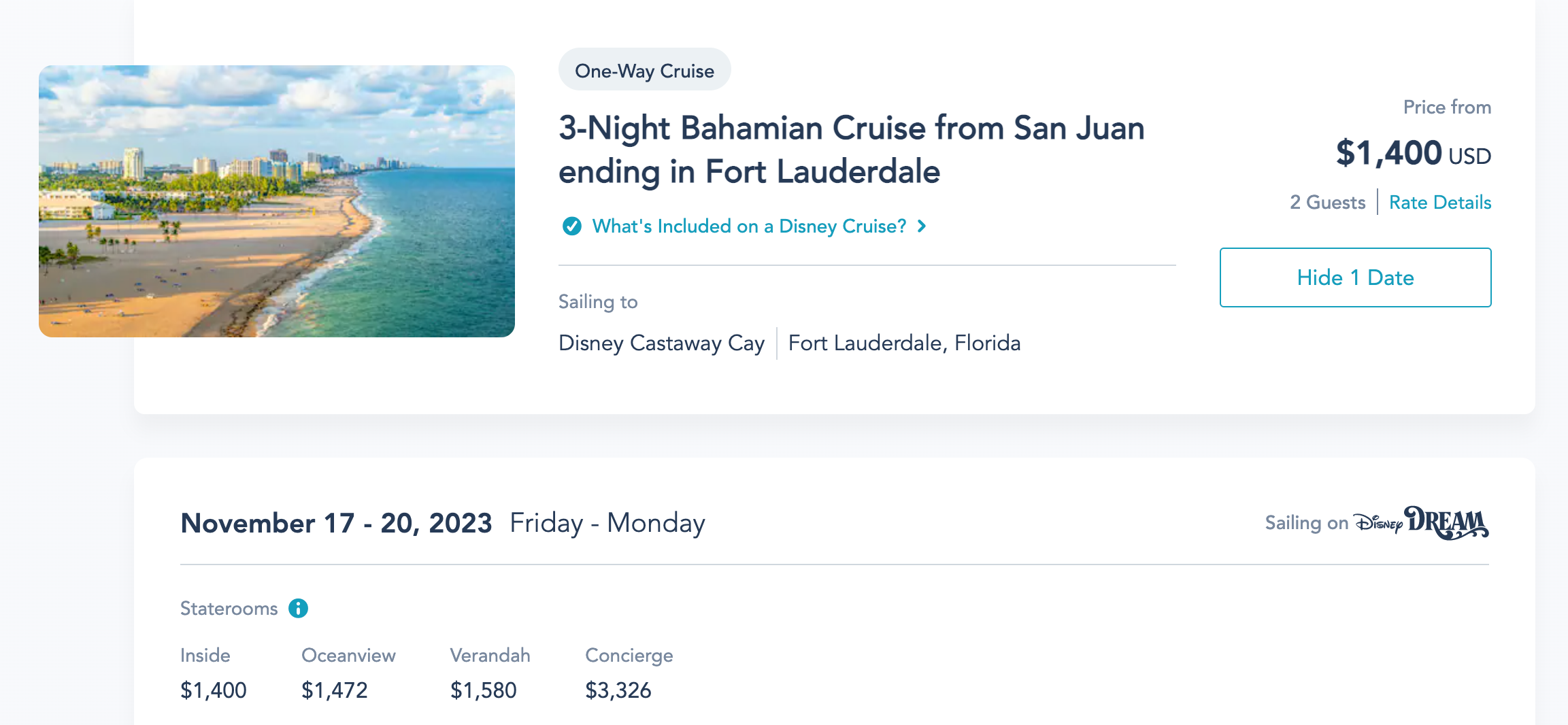 disney cruise 75 days