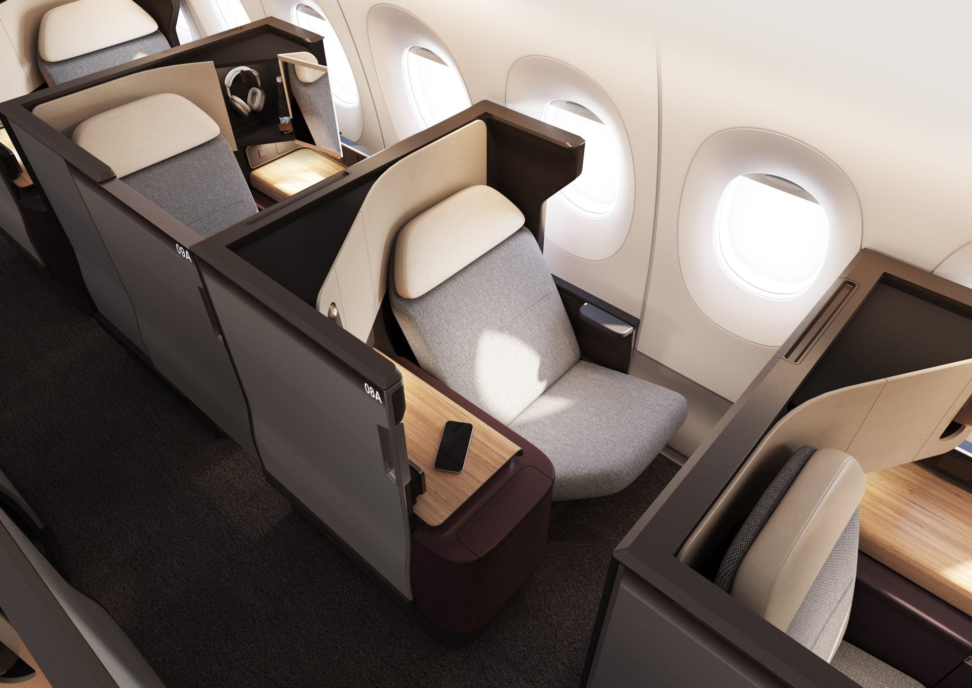 Qantas unveils new business-class seats for Project Sunrise marathon ...