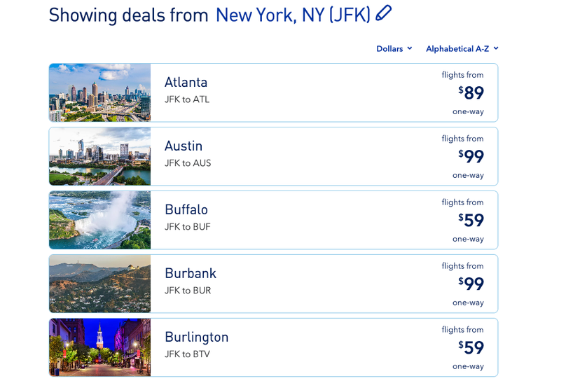 Last chance for 49 oneway fares during JetBlue's birthday sale The