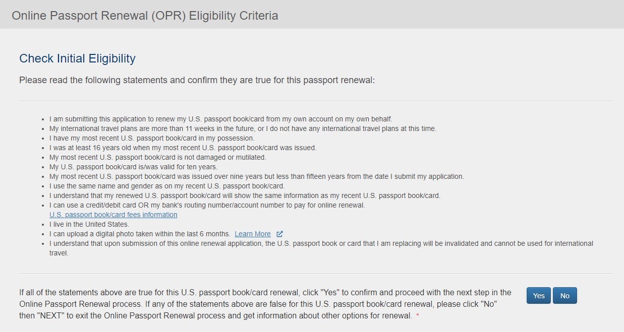 Online passport renewal should resume next month - The Points Guy
