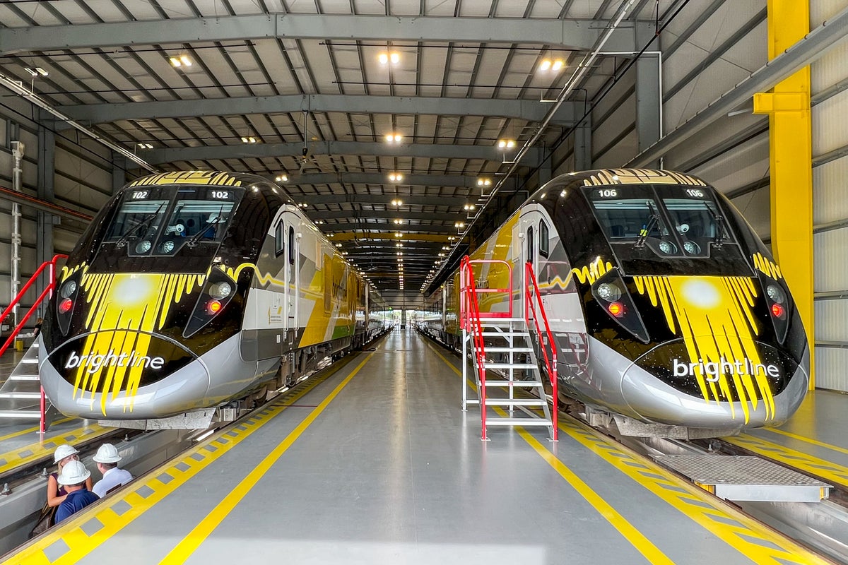 1st look inside Brightline’s 100 million train maintenance facility in