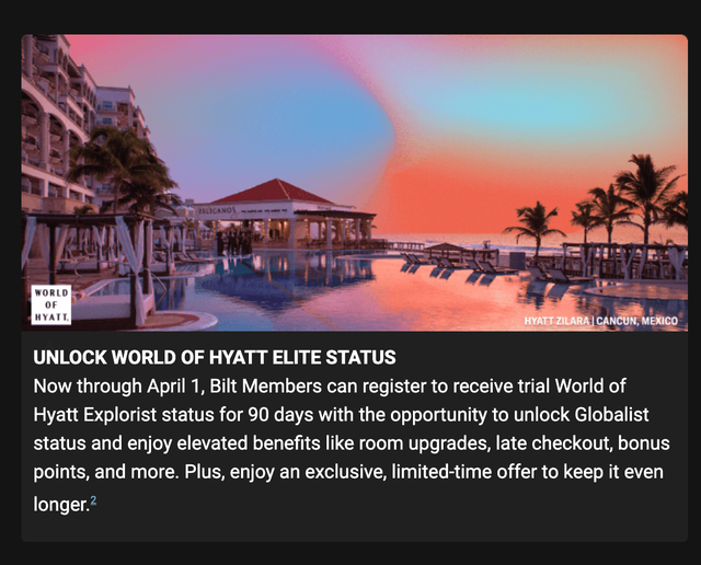 Act fast Why I jumped at the chance to get Hyatt Globalist in an easy