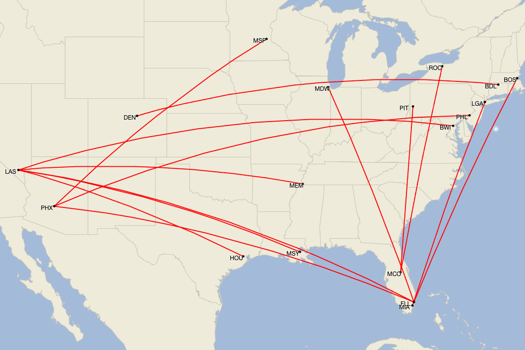 Frontier Cuts 14 Routes, Pulls Out Of 1 City In Latest Network Shake-up 