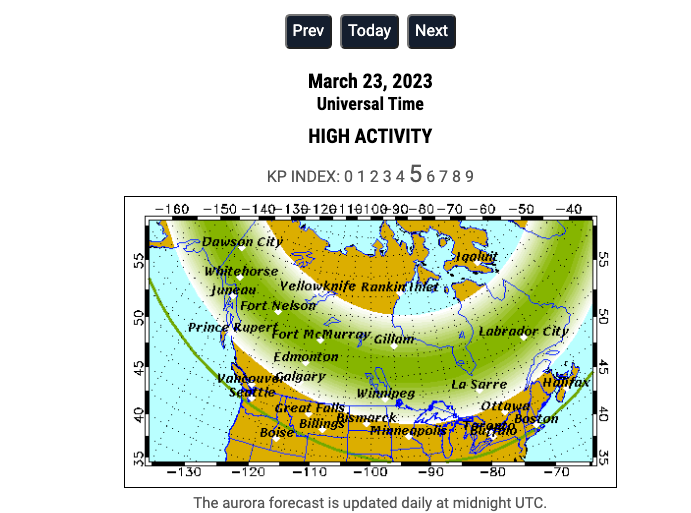 Is Tonight The Night Northern Lights Alert For These Lucky Us States - gdbojfh