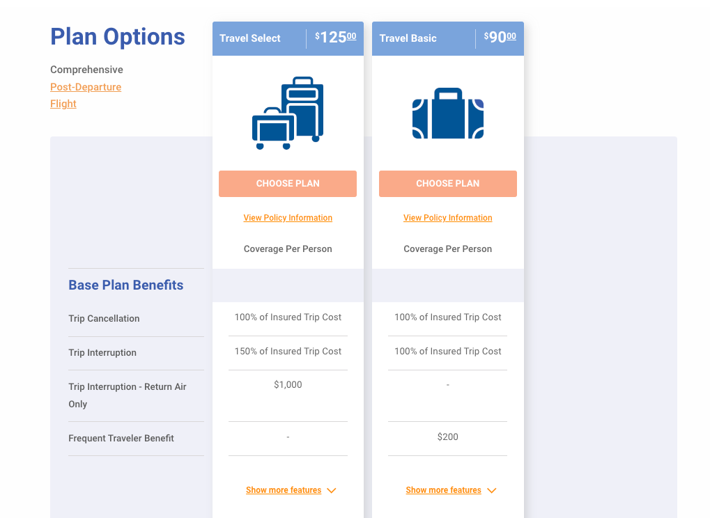 travel insurance you can pay monthly