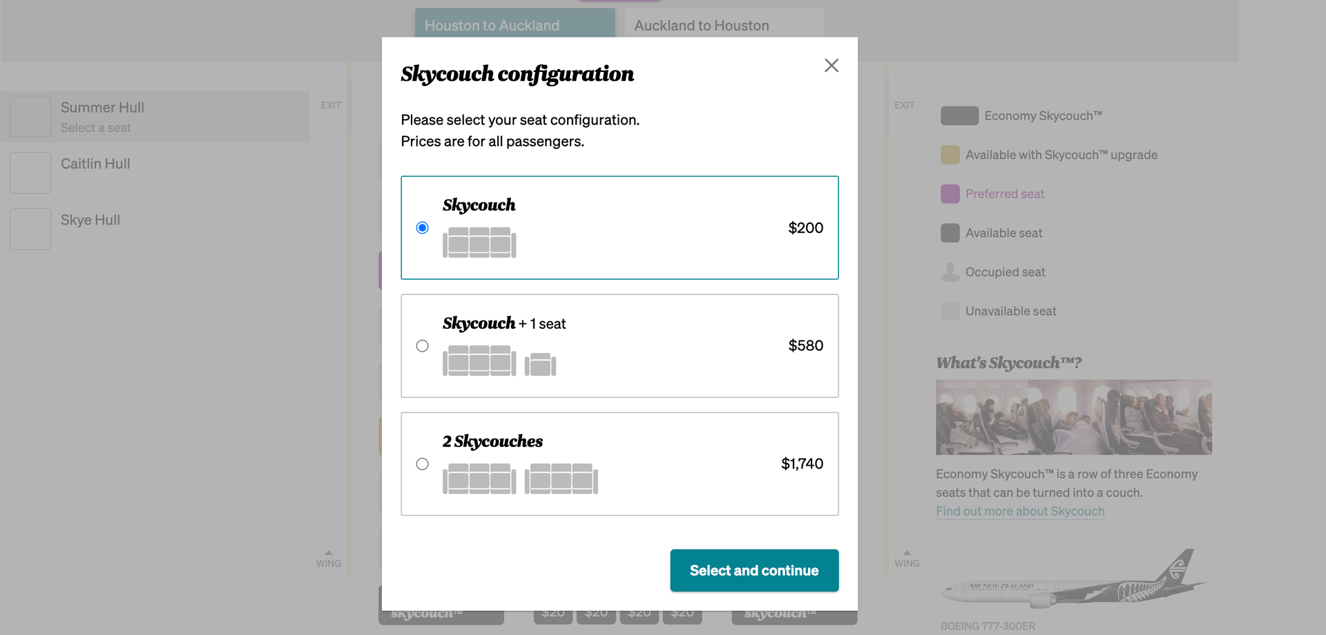 Here's whether Air New Zealand's Skycouch was worth it The Points Guy