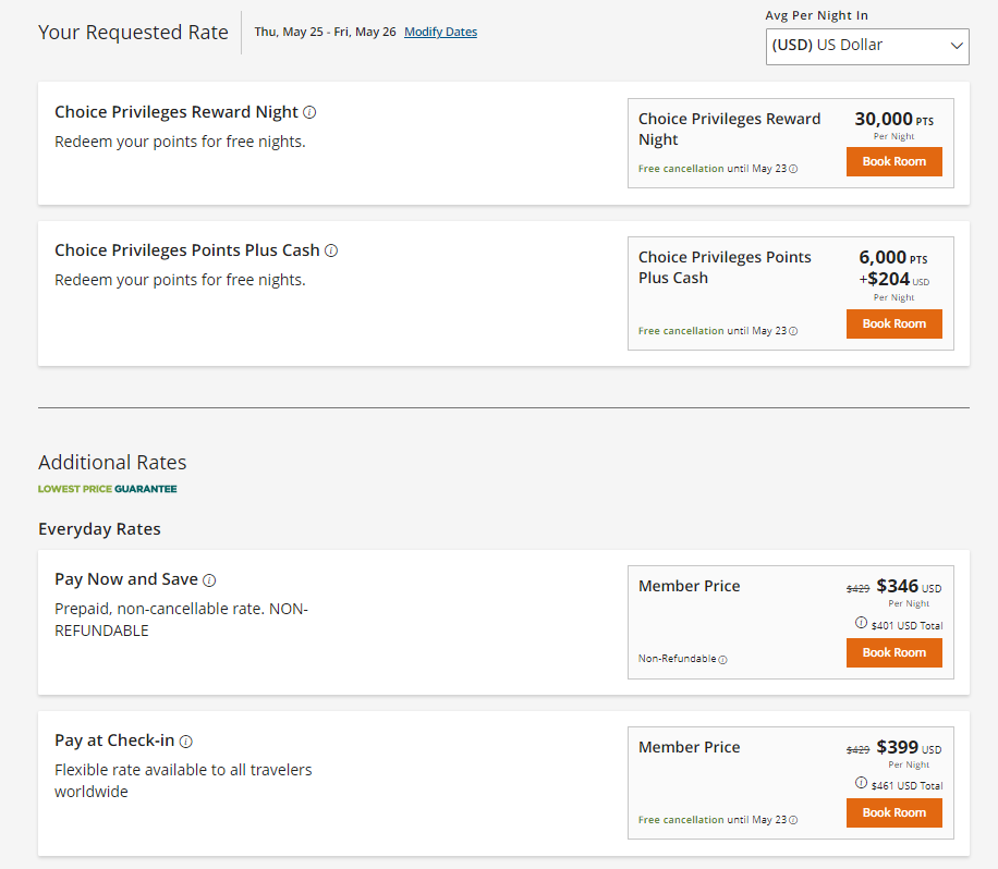 Your complete guide to earning and redeeming with Choice Privileges