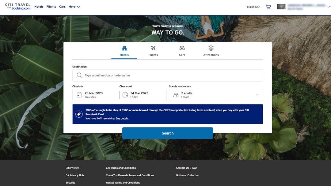 TPG exclusive Revamped Citi travel portal launched The Points Guy