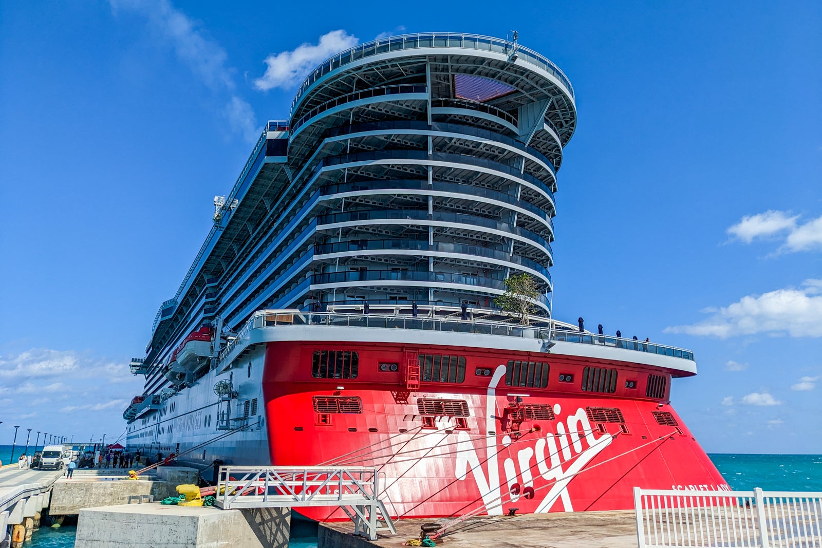 fire on virgin cruise ship