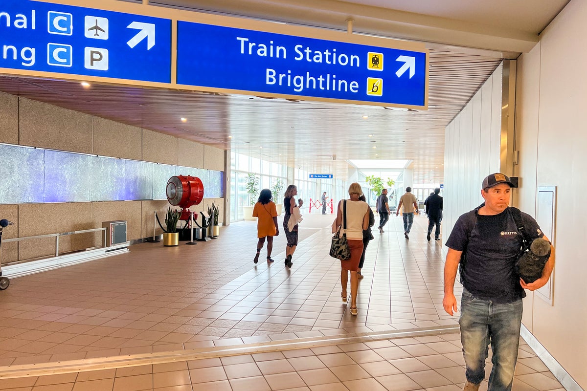 Brightline reveals new train station at Orlando International Airport ...