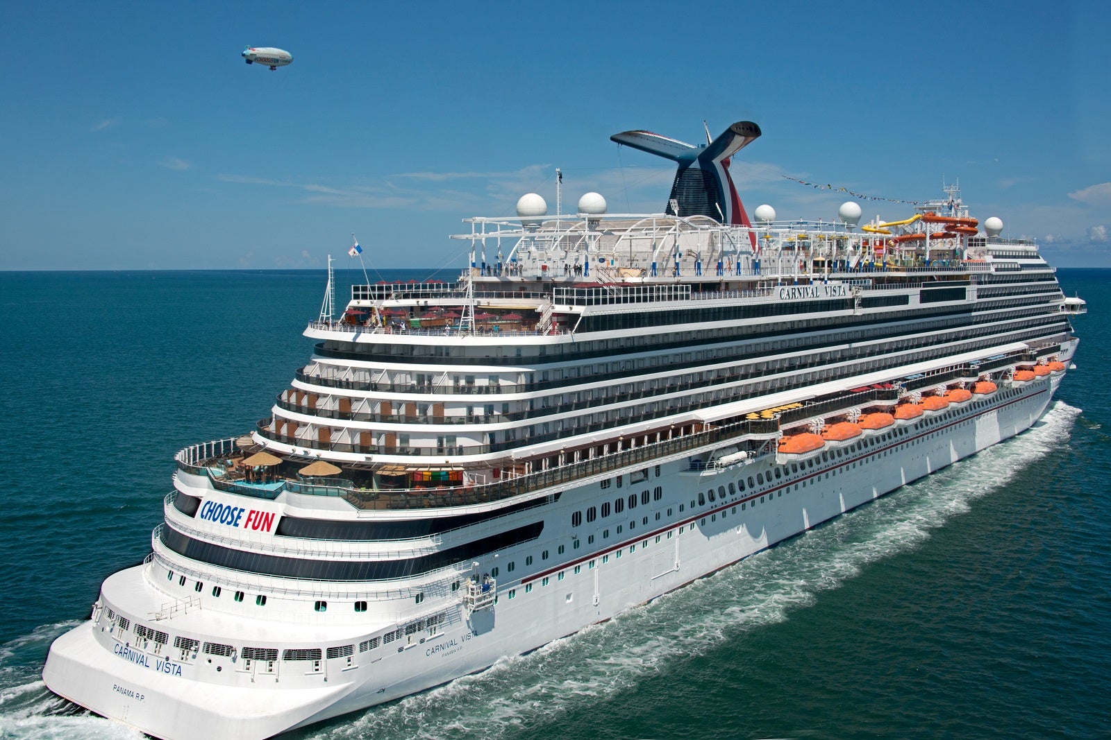 list of carnival cruise ships largest to smallest