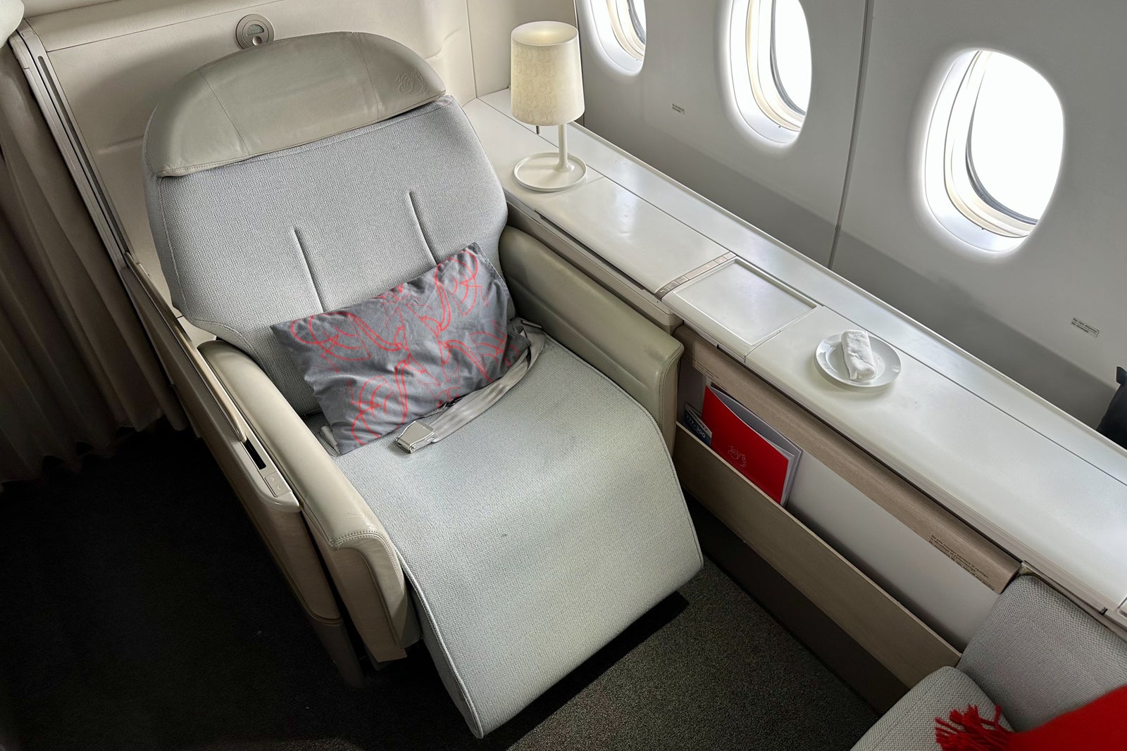 12 hrs on Air France First Class - From Paris to Mexico City 