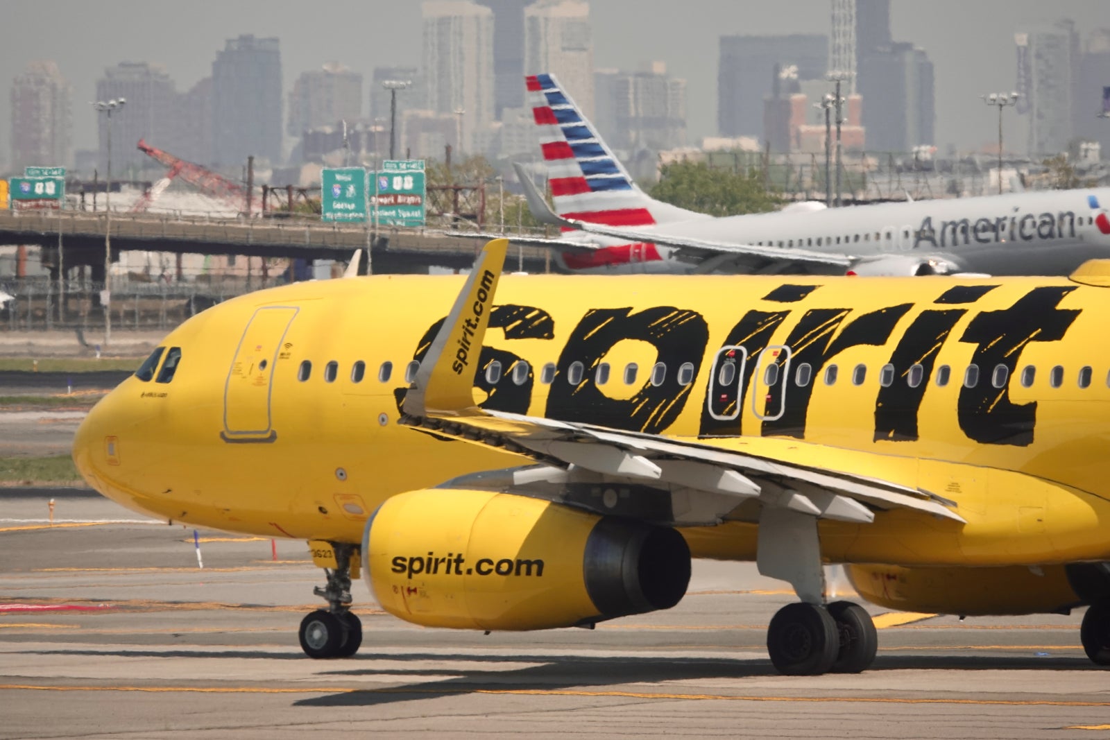 Spirit Airlines Airbus A320 Newark Airport EWR