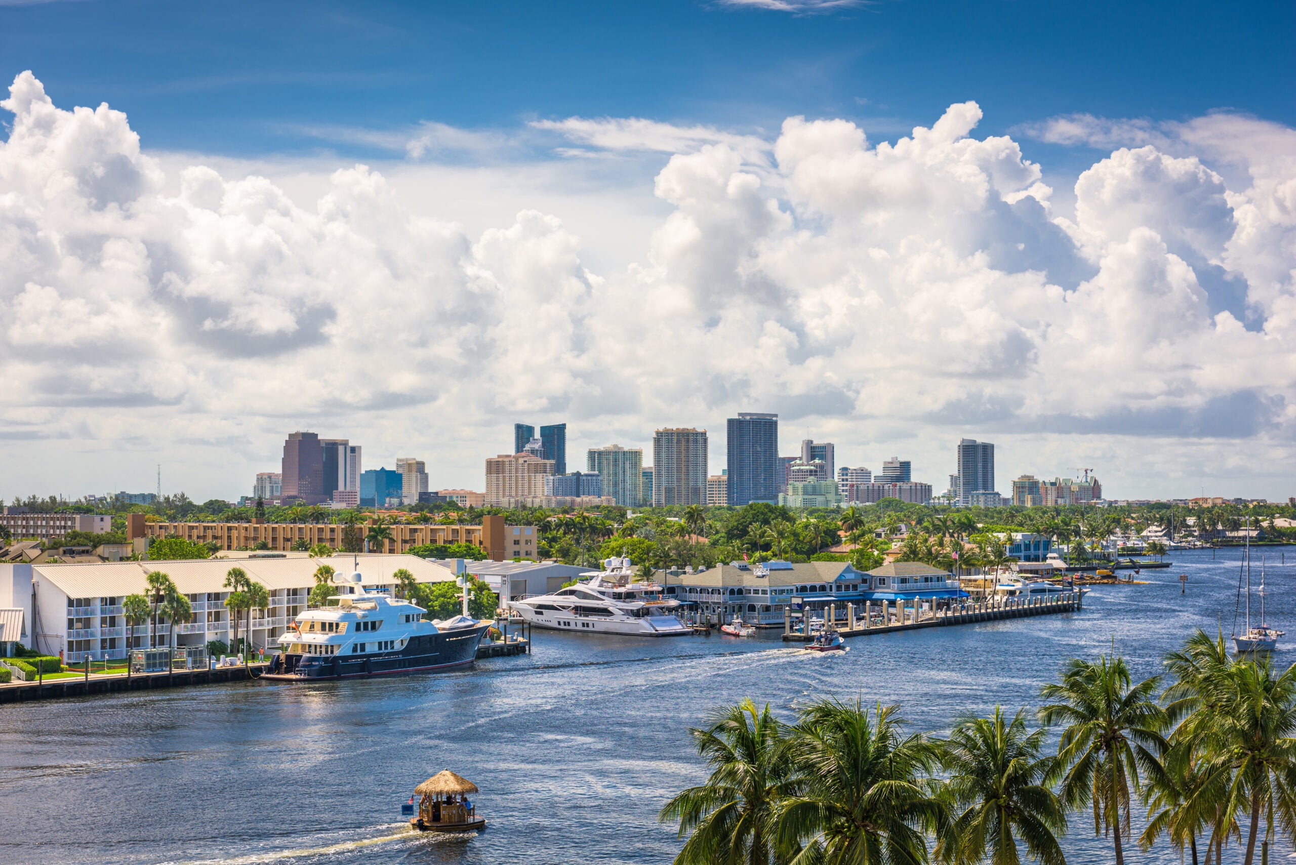 Fort Lauderdale airport shuts down as thunderstorms batter South ...