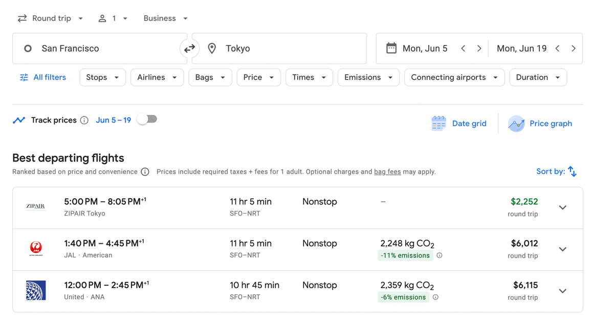 Zipair to offer cheap flights between Tokyo and San Francisco The