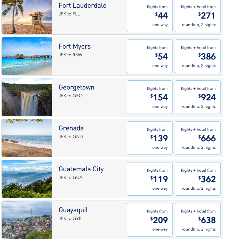jetblue best deals