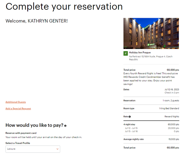 IHG 4th night reward when redeeming factors offroadingblog com IHG 4th night reward when redeeming factors offroadingblog com