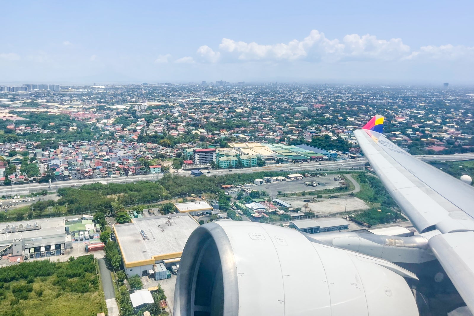 Asiana Airlines Airbus A330 departing MNL