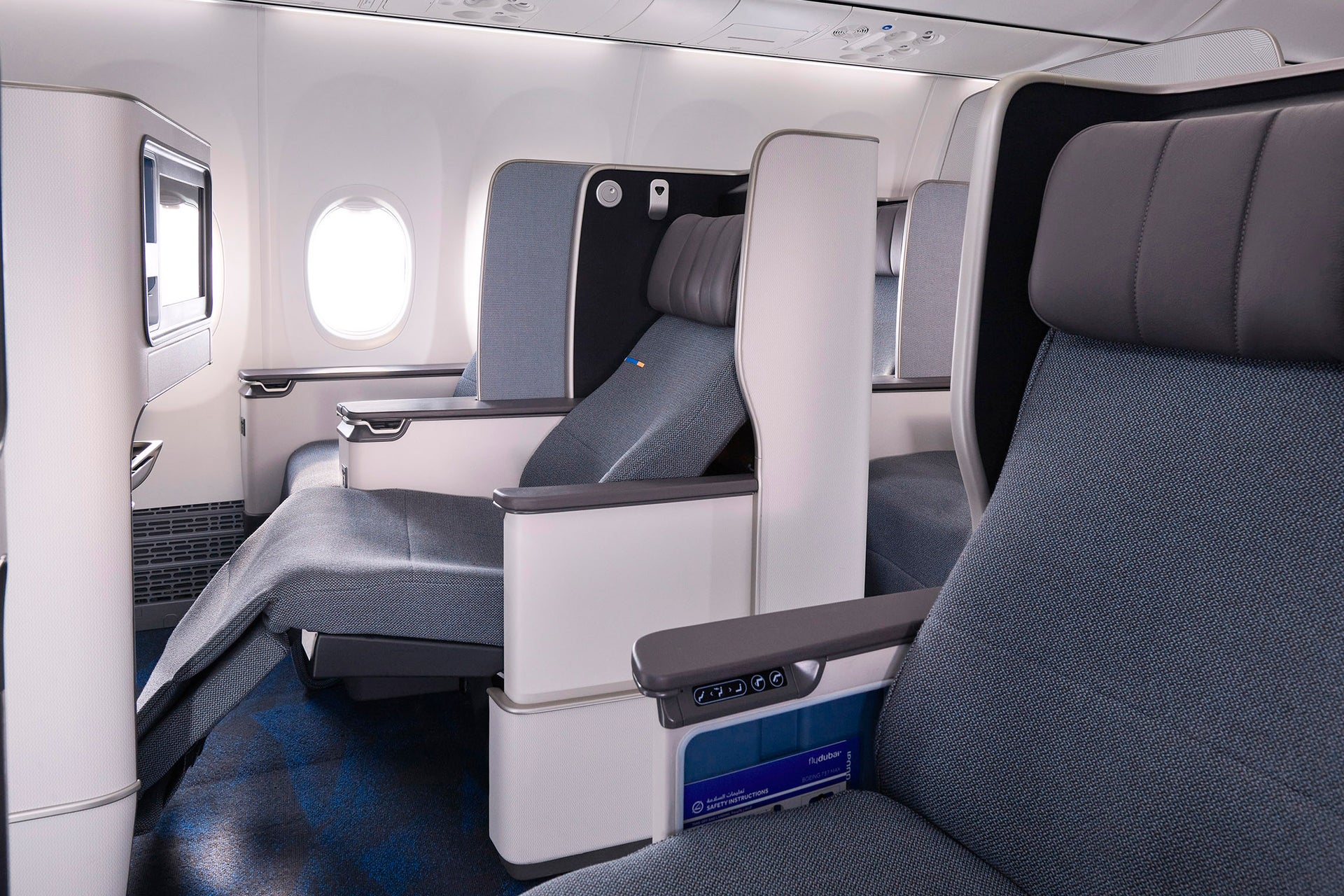 Flydubai unveils innovative new narrow-body business-class cabin - The ...