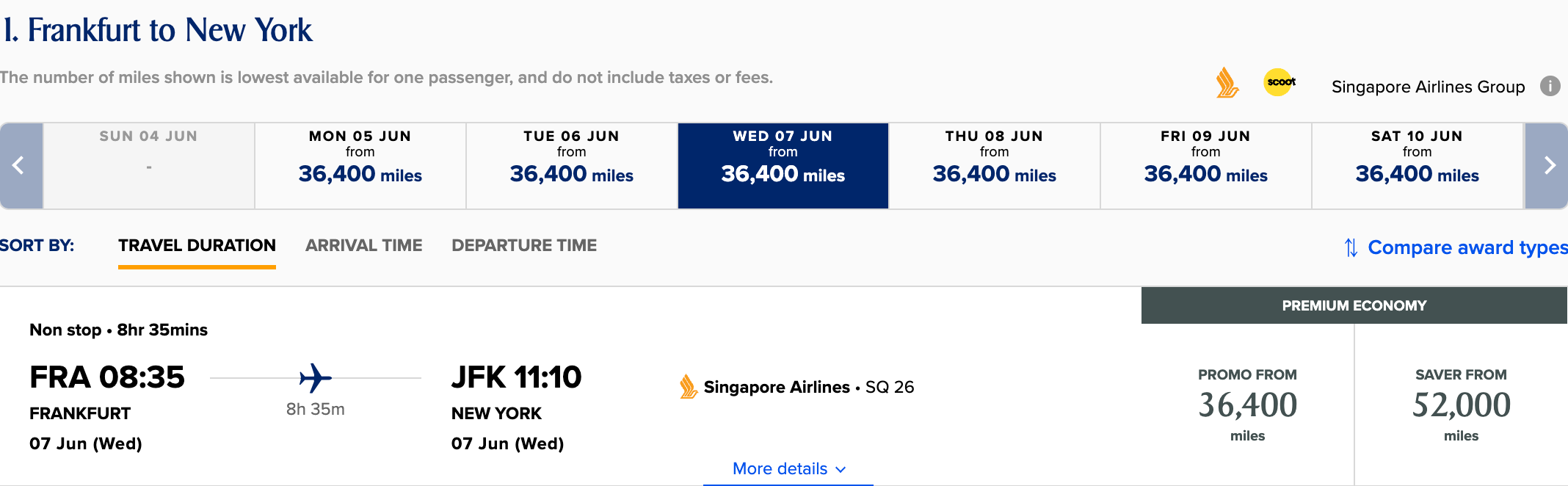 Singapore KrisFlyer Spontaneous Escapes promo awards - The Points Guy