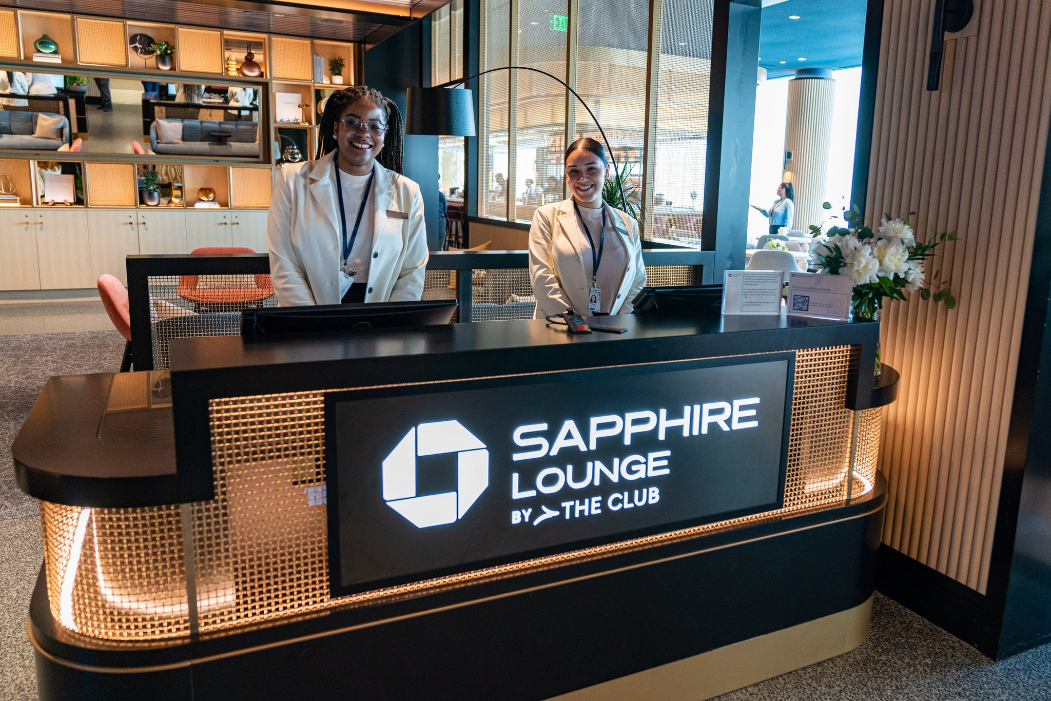 Chase's splashy Sapphire Lounge is opening in Boston — here's a first