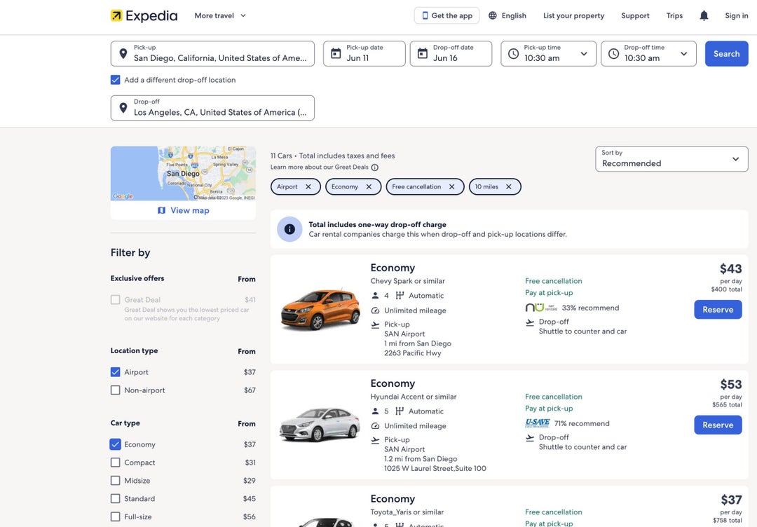 Best car rental sites to book your next road trip The Points Guy