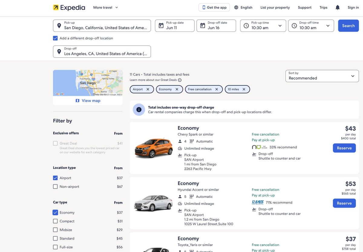 Best car rental sites to book your next road trip The Points Guy