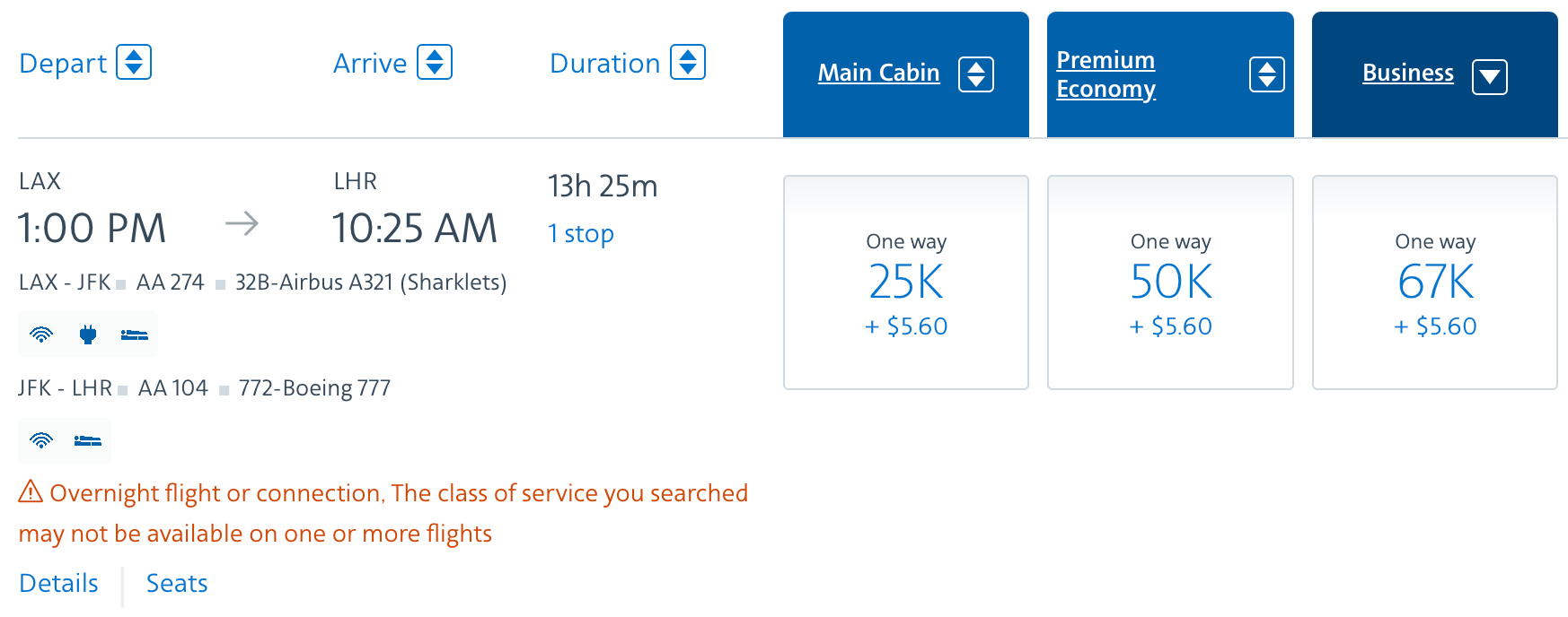 You might be able to save AAdvantage miles booking round-trip tickets ...