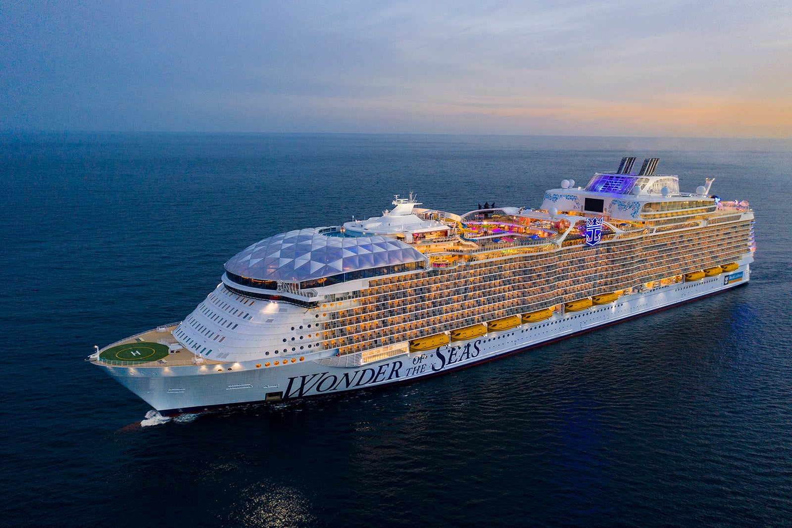 royal caribbean international's oasis class cruise ship