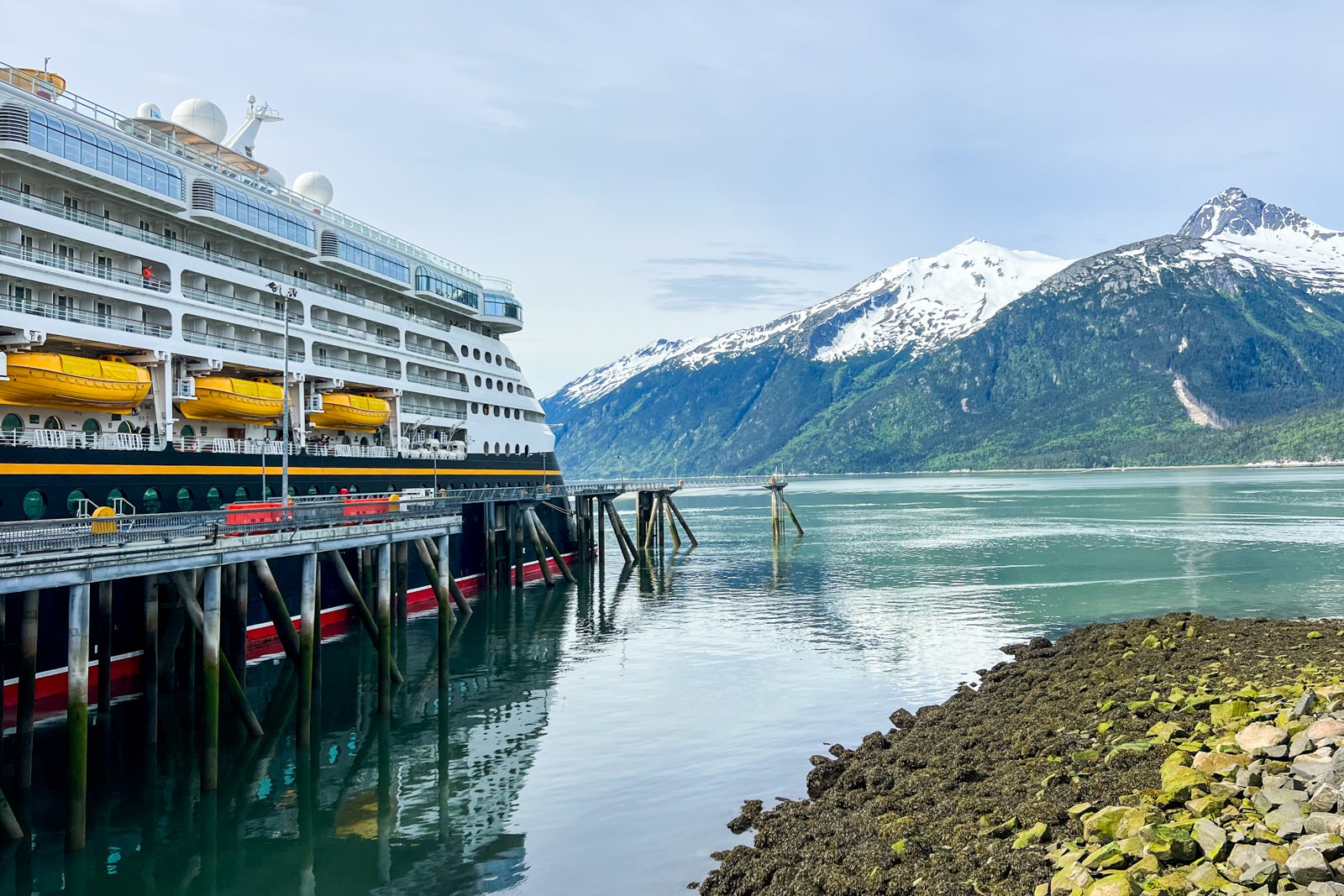 disboards alaska cruise