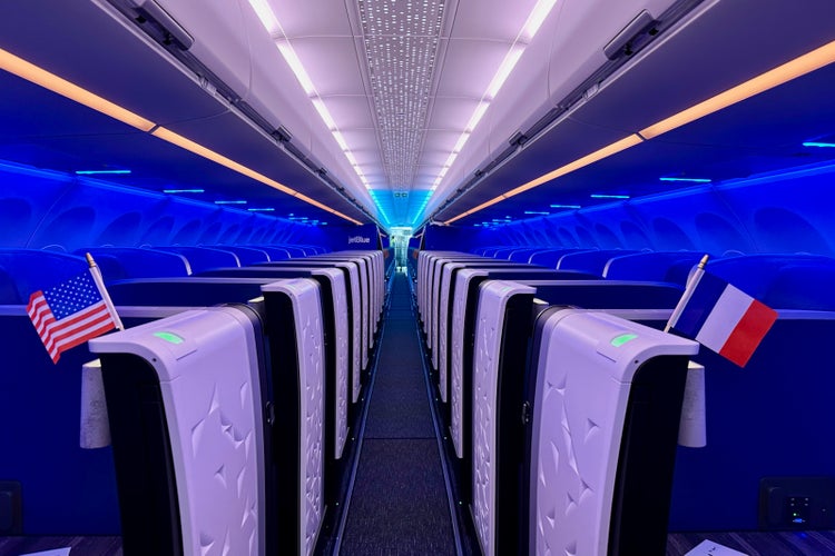 What it was like onboard JetBlue's splashy inaugural flight from NYC to