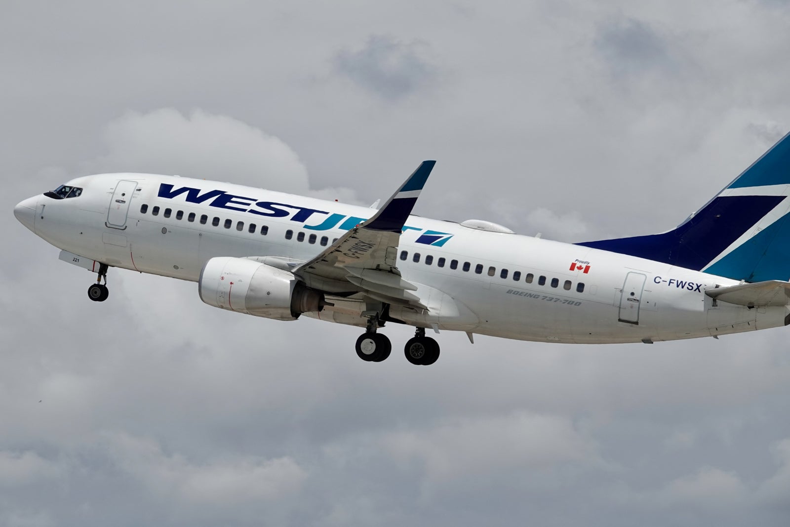 WestJet Boeing 737-700