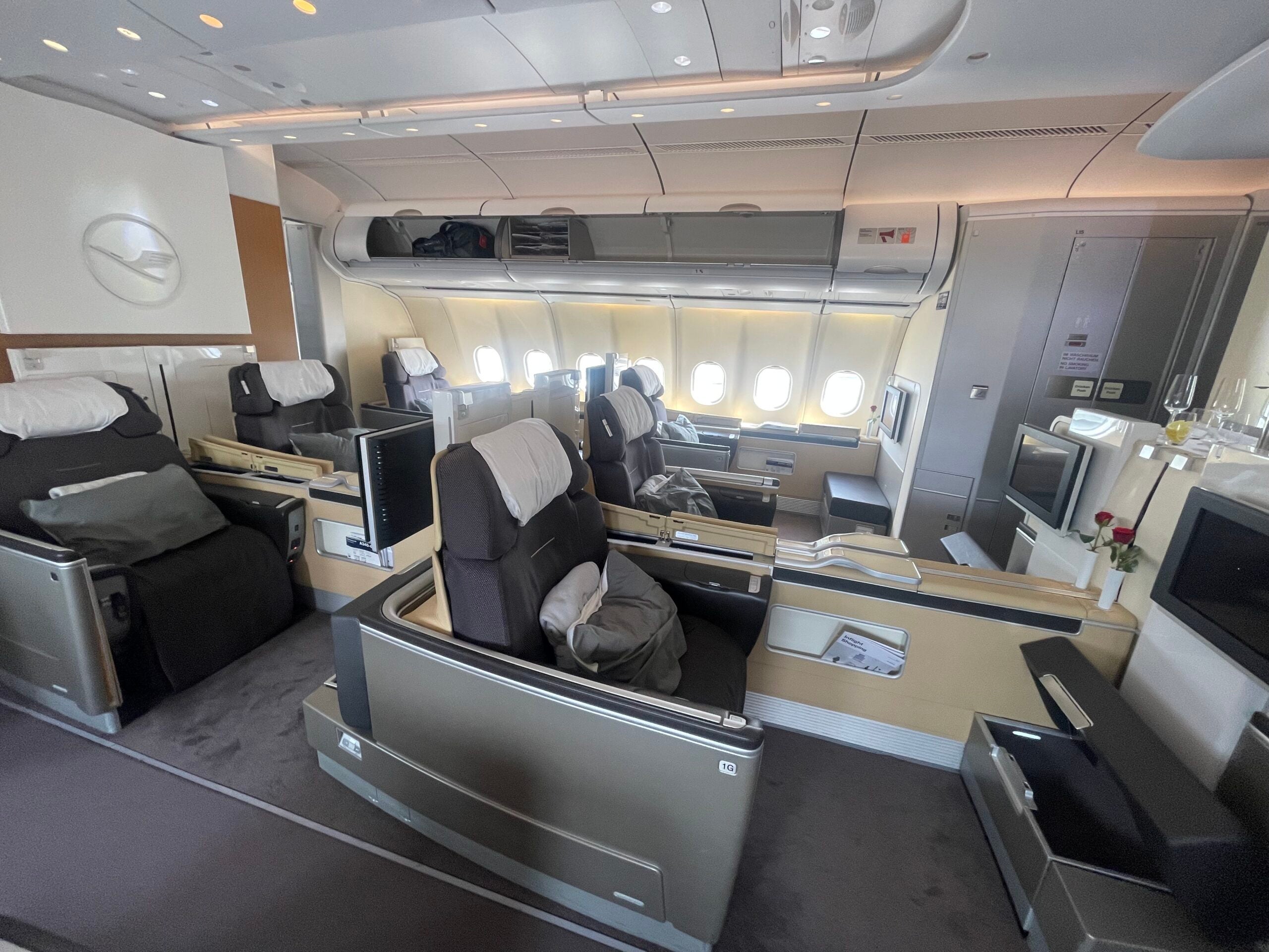 first class travel in the us