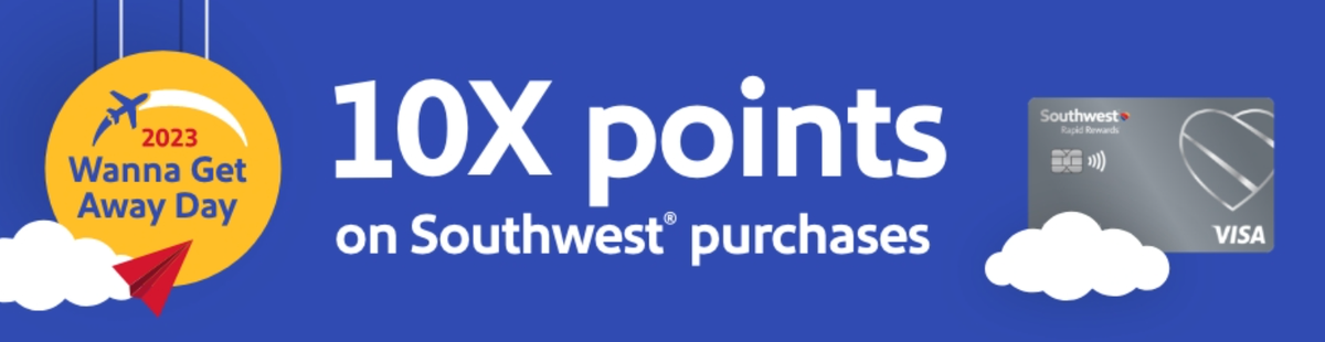 Southwest Wanna Get Away Day sweepstakes: Earn bonus points, discounted
