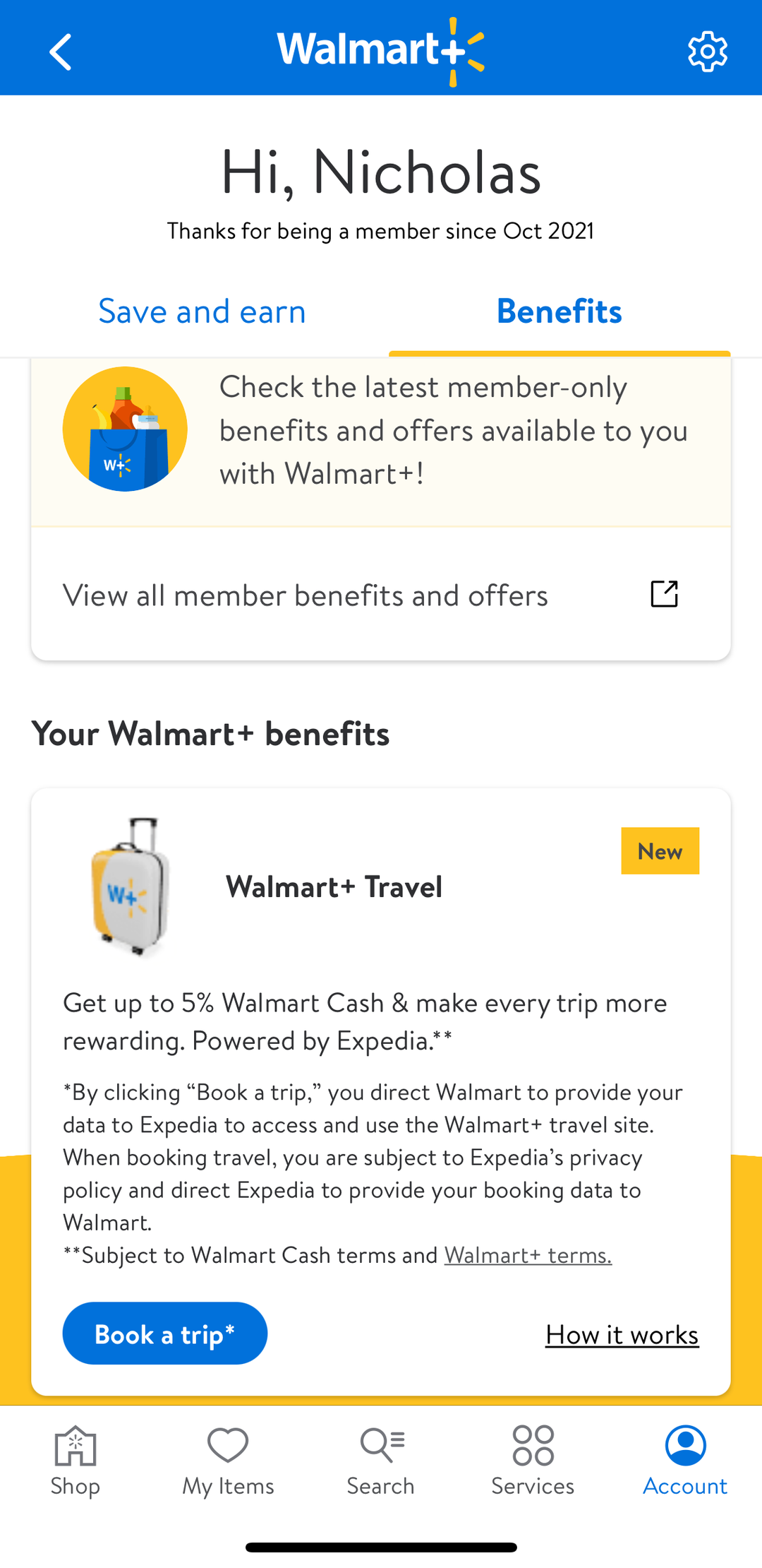 Launch of new Walmart+ Travel powered by Expedia The Points Guy