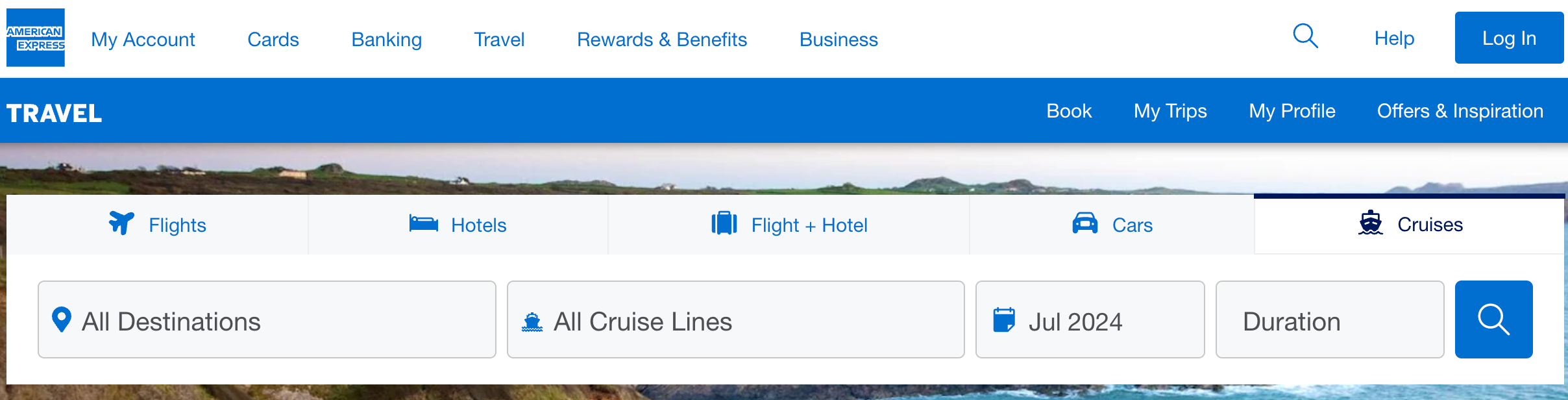 amex cruise
