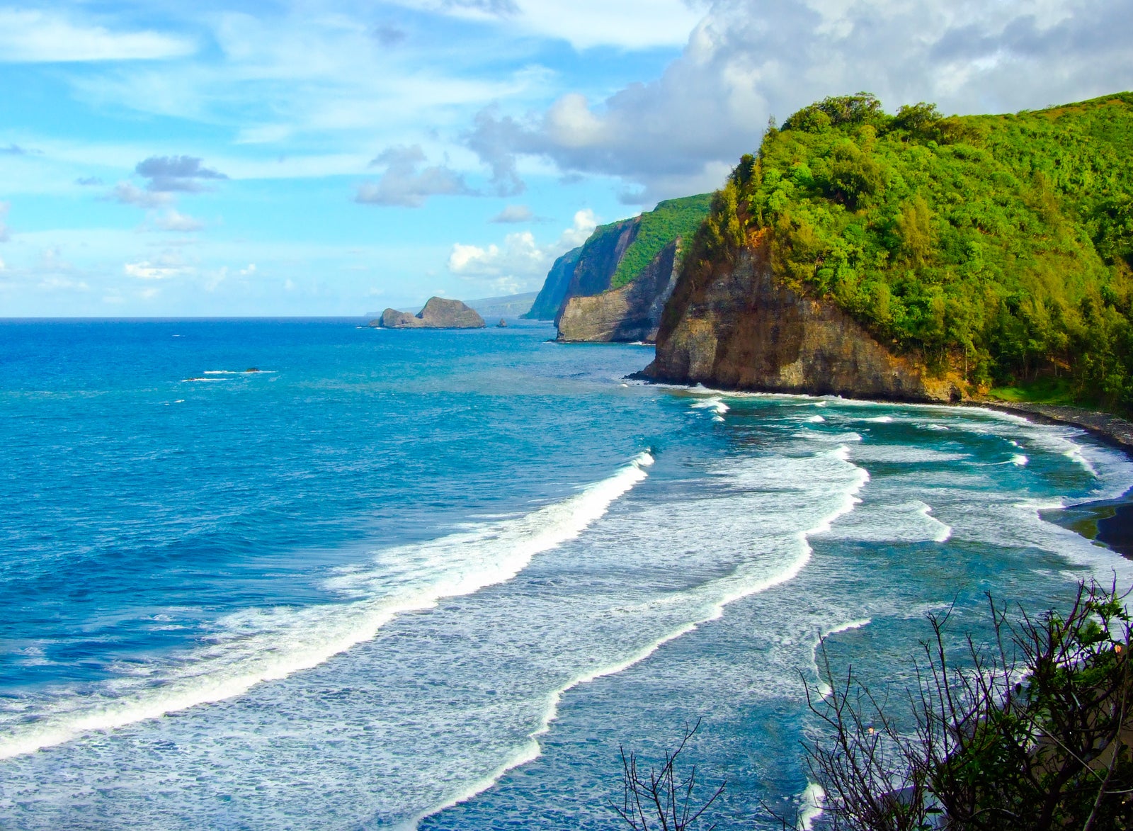 Pololu Valley in Big Island, Hawaii