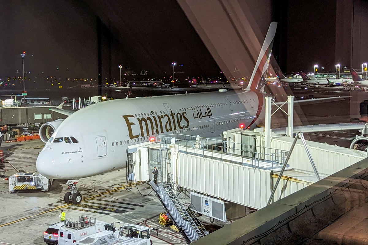 Emirates A380 business class review The Points Guy