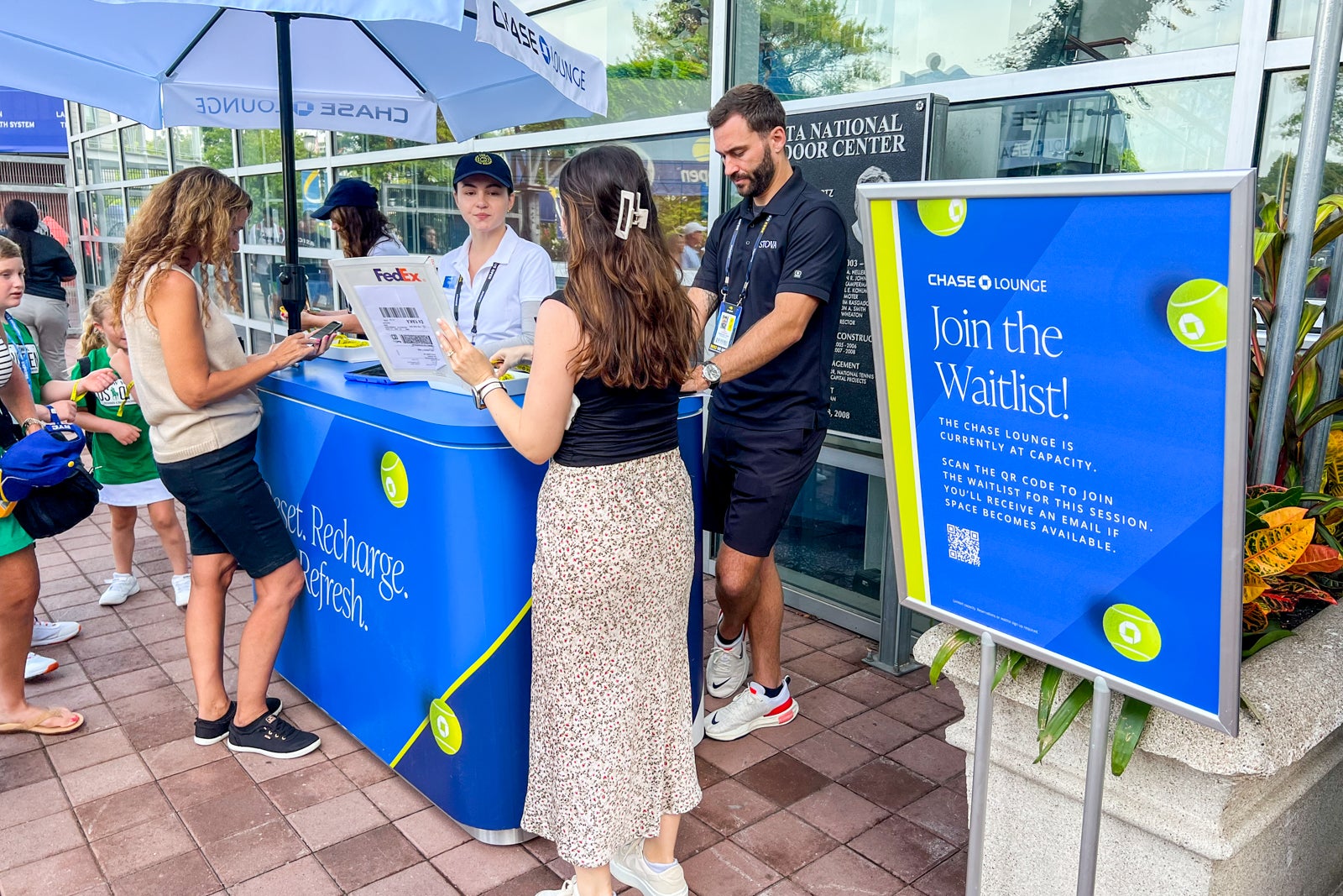 A review of the Chase Lounge and Terrace at the US Open The Points Guy