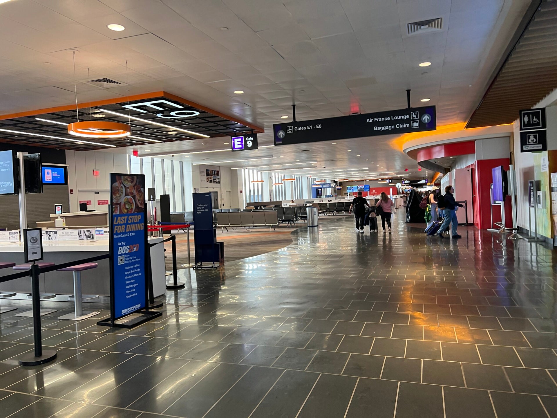 Look inside Boston Logan Airport's new international Terminal E ...