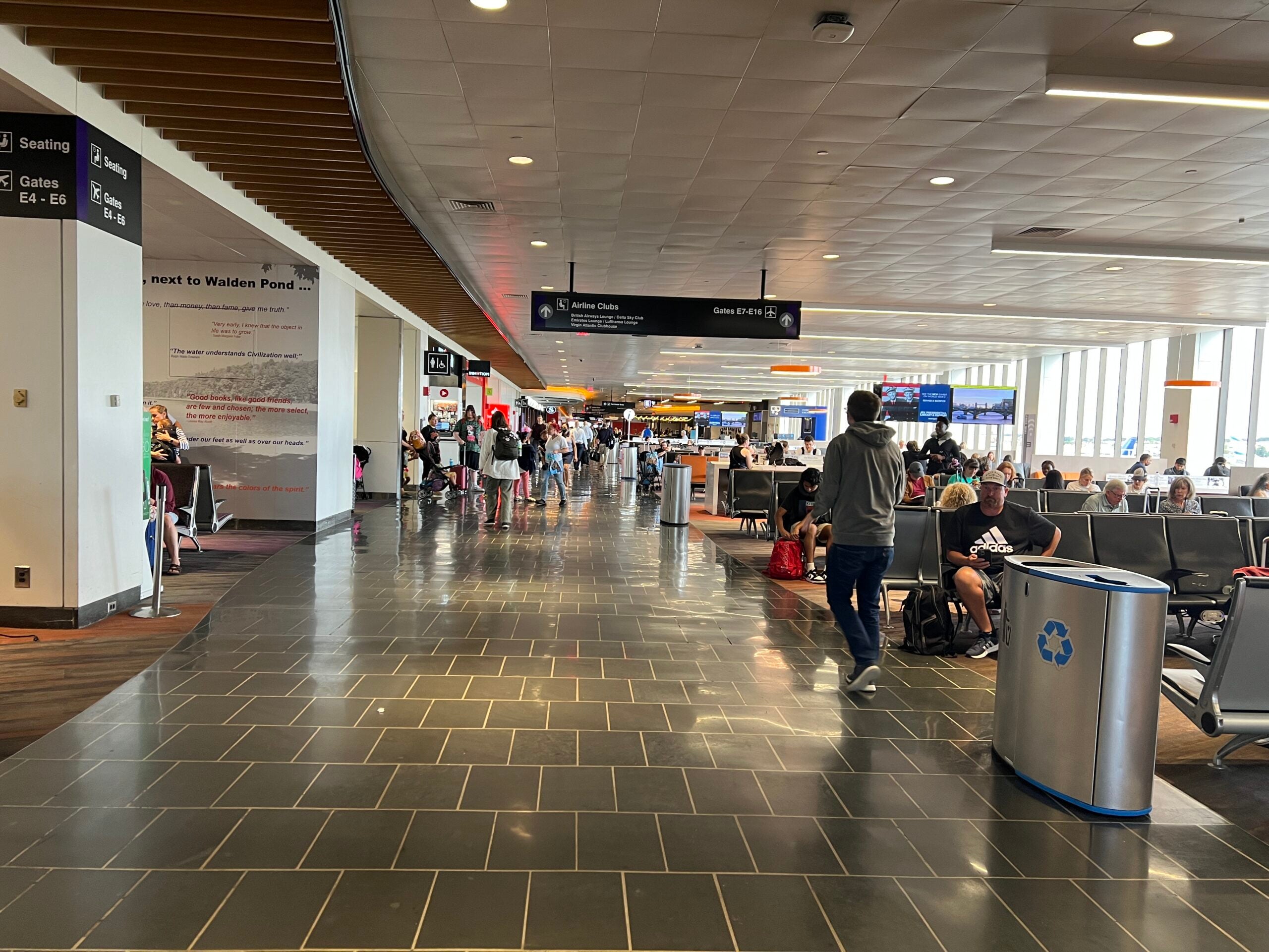 Look Inside Boston Logan Airport's New International Terminal E ...