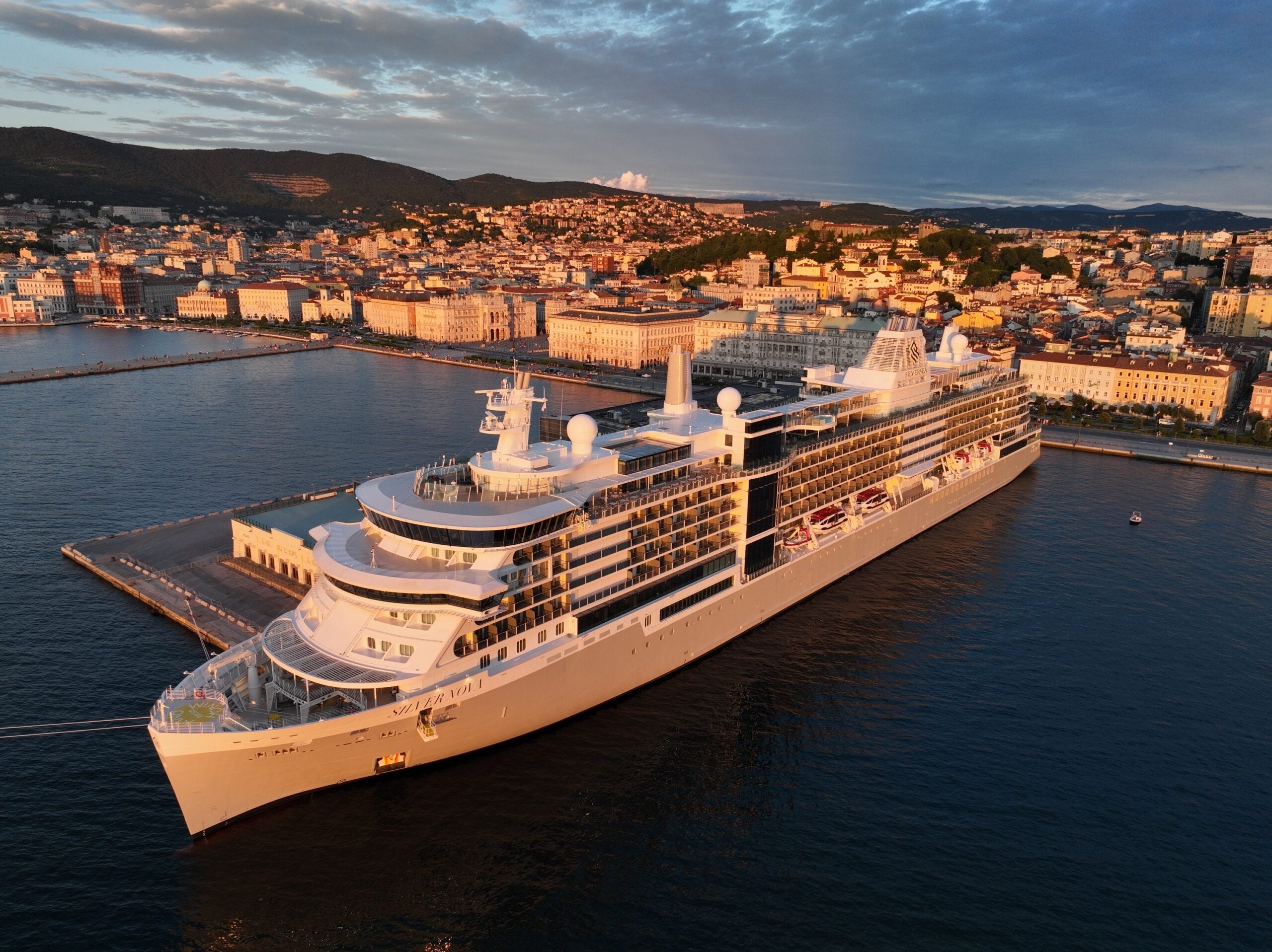 The luxury cruise wars heat up with the arrival of a swanky new ship ...